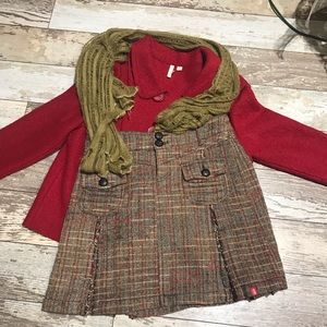 EDC by Esprie plaid mini skirt for Fall